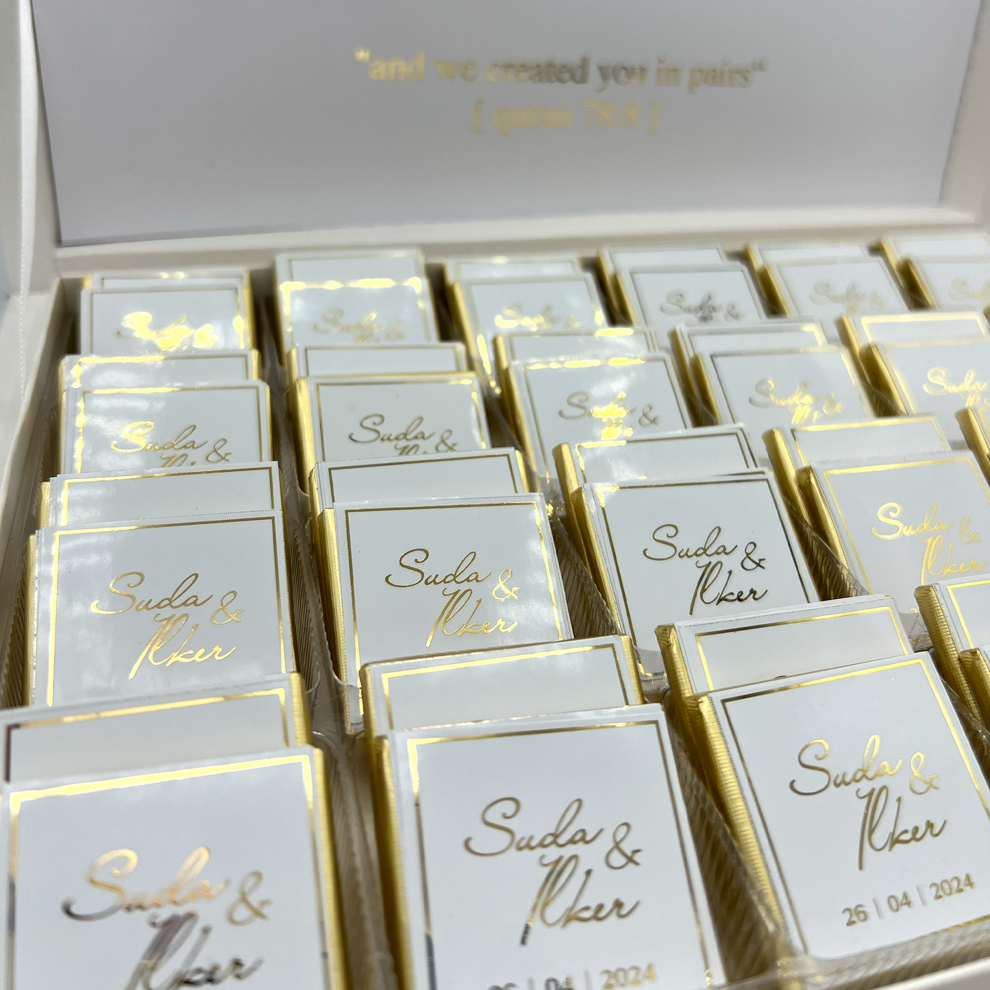 Personalisierte Schokoladenbox