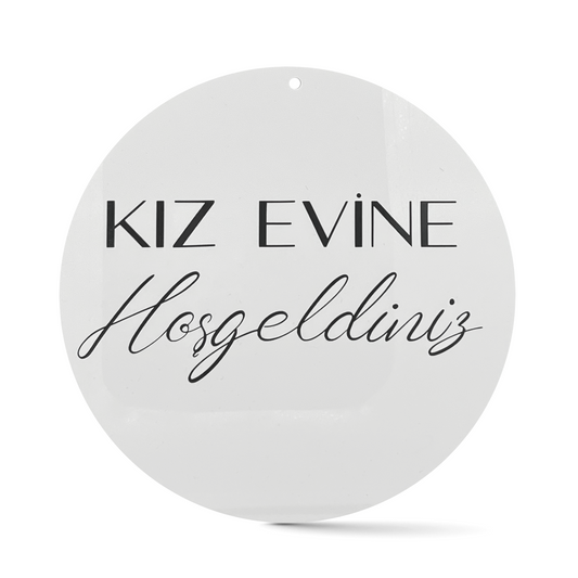 Türschild Kiz isteme
