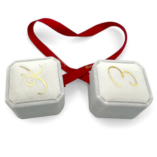 2er Personalisierte Ringbox