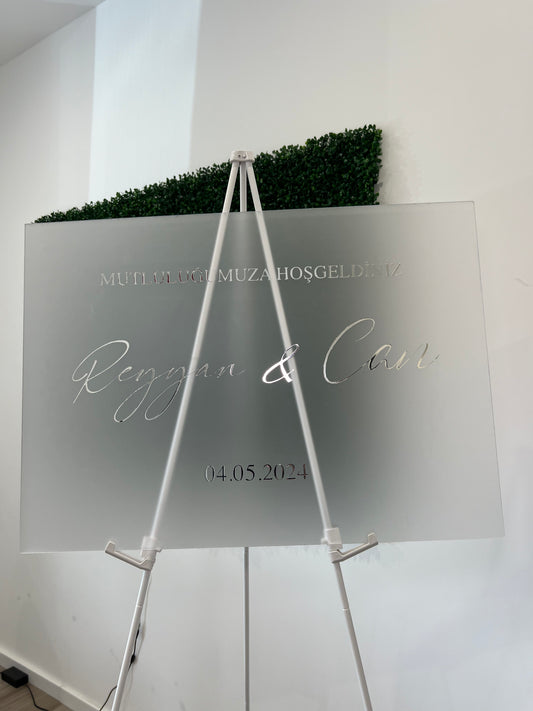 Hochzeit Empfangstafel