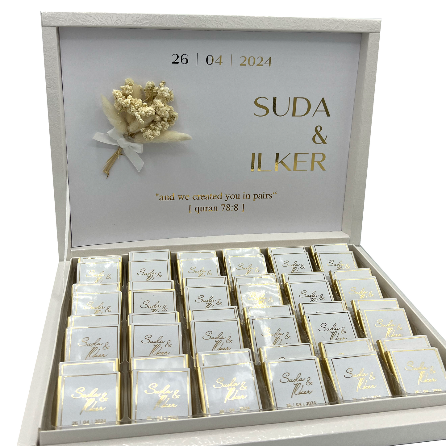 Personalisierte Schokoladenbox