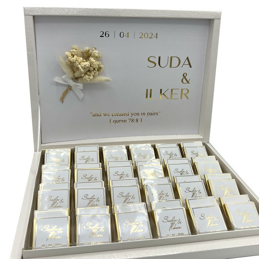 Personalisierte Schokoladenbox